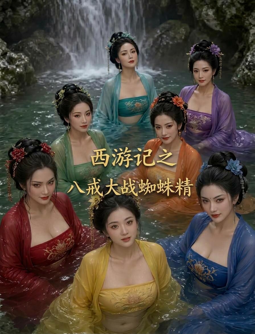 探路变成猎艳！猪八戒途径盘丝岭，正巧撞见七个袅袅婷婷的蜘蛛精溪边戏水。色心大起的八戒刚想上前搭讪，反被最小的小妹诱入洞府。红绡帐暖，春色无边，看八戒如何在温柔乡里快活流连。